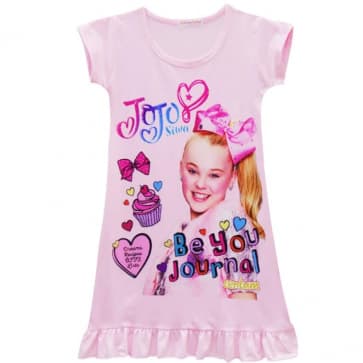 Girls JoJo Siwa Printed with Ruffle Dress Costume