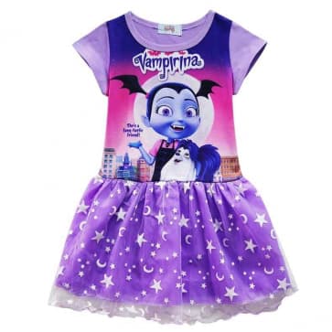 Girls Vampirina Tutu Dress Costume