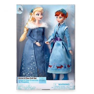 Disney Anna and Elsa Classic Doll Set - Olaf's Frozen Adventure - 11 1/2 Inch