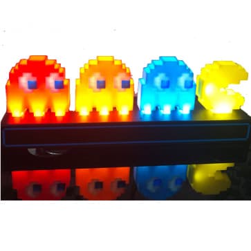 Pac Man and Ghosts Light Figure Lamp