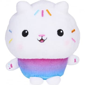 Gabby’s Dollhouse 7 inches Cakey Cat Purr-ific Plush Toy