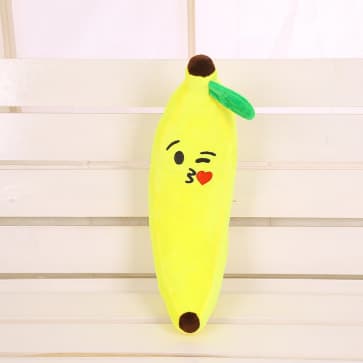 Big Giant Emoji Banana Pillow 85cm 2.8ft