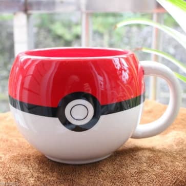 Pokemon Pokeball Ceramic Coffee Mug