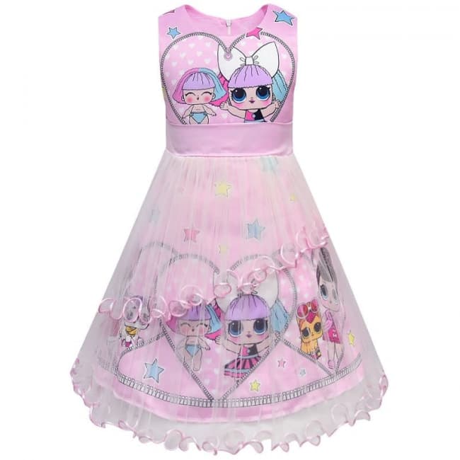 L O L Surprise Pranksta Spring Costume Dress For Girls Princess