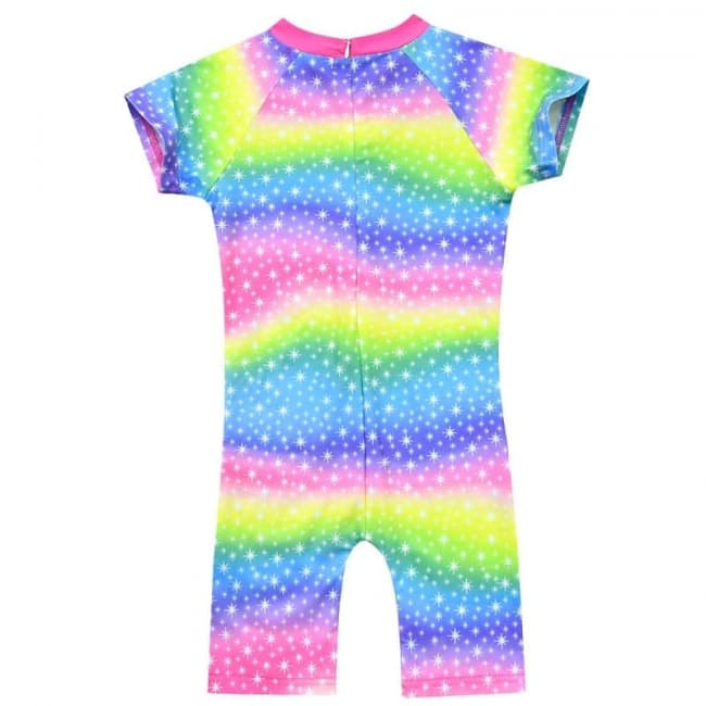 L O L Surprise Hops Costume Short Sleeve Swimsuit Swimwear With Swimming Cap For Girls Princess Dress World