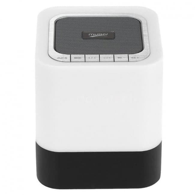 Musky DY28 Alarm Clock Wireless Bluetooth Speaker Princess Dress World