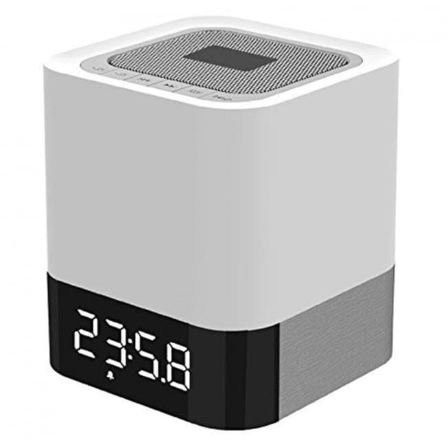 Musky DY28 Alarm Clock Wireless Bluetooth Speaker Princess Dress World