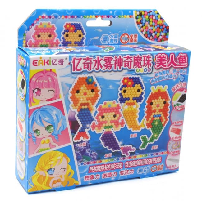 Water Bead Art Creator Set Mermaids Princess Dress World