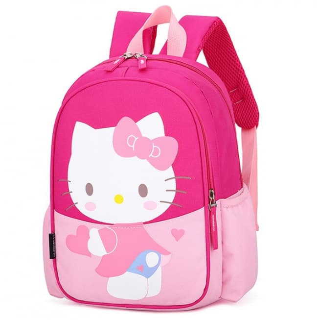 Girls Hello Kitty Backpack Rucksack Princess Dress World