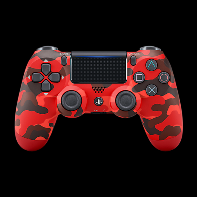 DualShock 4 Wireless Controller for PlayStation 4 Red Camo