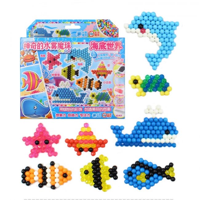 Water Bead Art Creator Set Sea Animals Princess Dress World