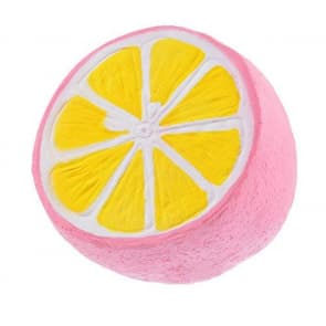 Jumbo Slow Rising Squishies Squishy Scented Pink Lemon Squishy Toy