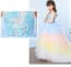 Mae Rainbow Raffle Sleeveless Girls Wedding Princess Dress