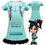 Girls Vanellope Wreck-It Ralph Printed Dress Costume