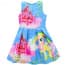 Girls My Little Pony Jacquard Printed Dress Costume