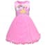 Girls My Little Pony Satin Printed Tutu Dress Costume