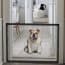 Magic Gate for Dogs, Pet Safety Gate, Portable Folding Mesh Magic Gate