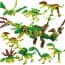 Dinosaur 8 Pack Brick Building Kit