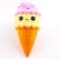 Jumbo Ice Cream Squishes Squishy Slow Rising Squeeze Toy