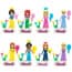 Complete Disney Princess Minifigure Brick Collection 8 Pack