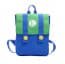 Luigi Style Backpack Rucksack Schoolbag
