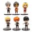 Haikyu 6pc Figure Set