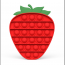 Strawberry Pop It Poppet Fidget