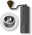 Mavo Black Wizard Stainless Steel Manual Coffee Grinder Burr Coffee Bean Grinder