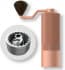 Mavo Rose Pink Gold Stainless Steel Manual Coffee Grinder Burr Coffee Bean Grinder