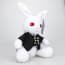 Black Butler Kuroshitsuji Ciel Phantomhive Rabbit Plush Doll - White