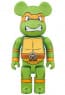 400% Bearbrick Michelangelo Teenage Mutant Ninja Turtles