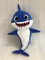 Pink Fong Blue Shark Plush 32cm