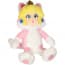 Little Buddy Super Mario Neko Cat Peach Plush 10 Inches