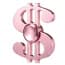 Dollar $ Shape Fidget Spinner Pink