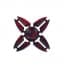 Iusun Cool Four Point Spinner Fidget Aluminum