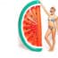Swimline Watermelon Slice Island Inflatable Raft 152cm