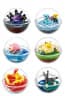Re-ment Pokemon Terrarium Collection 4 Box Set of 6