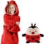 Huggle Pets Ladybug Animal Hoodie
