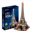 3D Model Puzzle with Led Light effects-Eiffel Tower