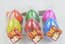 Set of 6 Hatching Animal Dinosaur Eggs