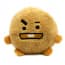 Line Friends BT21 Official Merchandise Shooky Character Plush Standing Figure Décor
