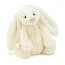 Jellycat Bashful Cream Bunny Stuffed Animal Medium 12 inches