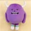 Sticky Monster SML Life Bigmon Purple Small Plush 35cm