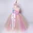 Alanna Unicorn Tutu Pastel Rainbow Girls Princess Dress
