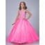 Alayna Rhinestones Open Back Girls Wedding Princess Dress