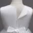 Anne Sleeveless Floral Patch Girls Princess Wedding Dress