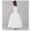 Beatrice 3D Butterfly Sleeveless Girls Princess Wedding Dress