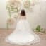 Berenice Floral Lace Off Shoulder Girls Wedding Princess Dress