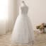 Brea Floral Embroidery Sleeveless Girls Wedding Princess Dress