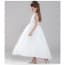 Candis Lace with Pearl Sleeveless Girls Princess Wedding Dress
